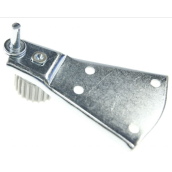 Ensemble charnière avec pied ajustable