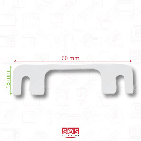 LOT DE 2 CHARNIÈRES FRIGO, RÉFRIGÉRATEUR, CONGÉLATEUR - 93X1336, 00268698