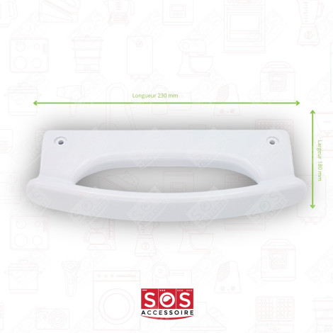 POIGNÉE DE PORTE (À L'UNITÉ) FRIGO, RÉFRIGÉRATEUR, CONGÉLATEUR - 481949878494, 481249818347