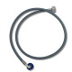 TUYAU D'ARRIVÉE D'EAU UNIVERSEL LIVRÉ SANS JOINTS AVEC RACCORDS DROIT X COUDÉ (L1500MM 3/4 F X 3/4 C) MACHINE À LAVER, LAVE-LINGE - 92250869, 481953028936