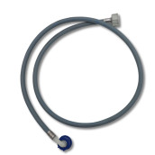 Tuyau d'arrivée d'eau universel livré sans joints avec raccords droit x coudé (L1500mm 3/4 F x 3/4 C) Tuyau d'arrivée d'eau universel livré sans joints avec raccords droit x coudé (L1500mm 3/4 F x 3/4 C)
