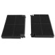LOT 2 FILTRES CHARBONS ROBLIN 5403002  225X155X20 MM HOTTE - 5403002, EFF55