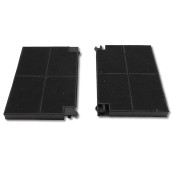 Lot 2 filtres charbons ROBLIN 5403002  225X155X20 mm Lot 2 filtres charbons ROBLIN 5403002  225X155X20 mm