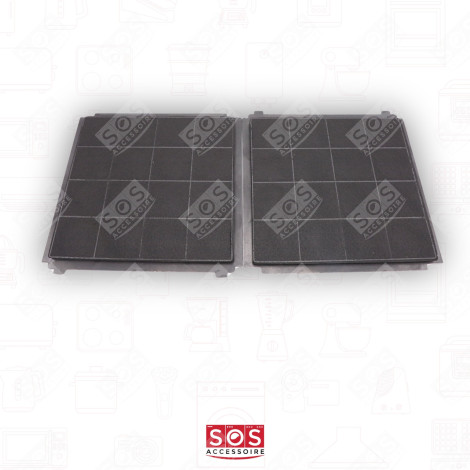 KIT FILTRES À CHARBON 330X300MM ET 1 FILTRE 267X98MM HOTTE - AFFCAF203