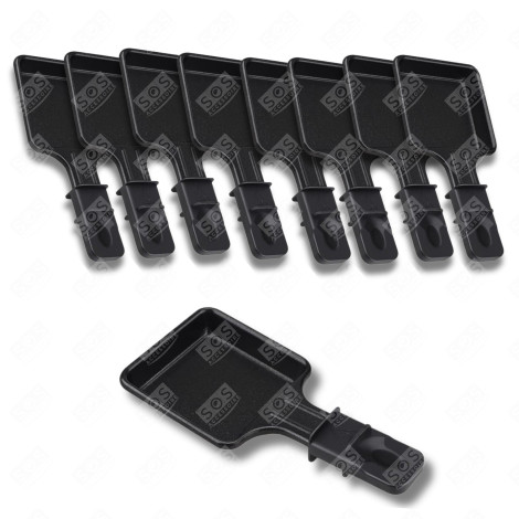 LOT DE 9 COUPELLES À RACLETTE