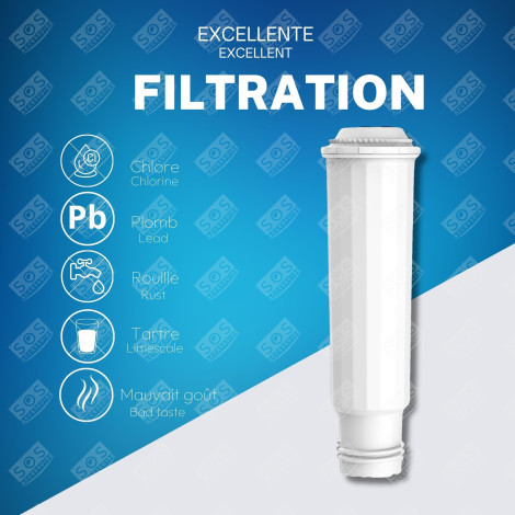 LOT DE 5 FILTRES À EAU CLARIS TZ60003