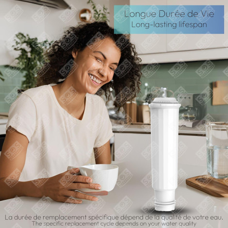 LOT DE 10 FILTRES À EAU CLARIS TZ60003