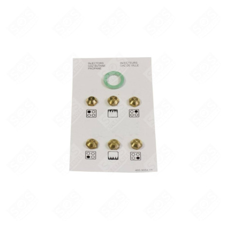 POCHETTE INJECTEURS BUTANE FOUR, CUISINIÈRE - 4431100011, 485905405