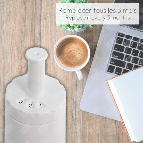 LOT DE 12 FILTRES À EAU SUISSE SAGE, CLAROSWISS BES008 CAFETIÈRE, MACHINE À CAFÉ - BES008, AS211011