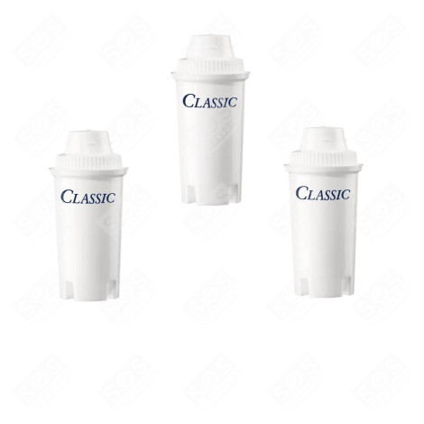 LOT DE 3 FILTRES BRITA CLASSIC D'ORIGINE