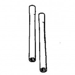 Double tube droit