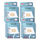 LOT DE 4 BOÎTES DE 5 SACS AVEC 1 PRE FILTRE COUPE/COMPACT/GO/FORCE ASPIRATEUR - 78602600, 22422400