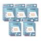 LOT DE 5 BOÎTES DE 5 SACS AVEC 1 PRE FILTRE COUPE/COMPACT/GO/FORCE ASPIRATEUR - 78602600, 22422400