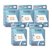 Lot de 5 boîtes de 5 sacs avec 1 pre filtre COUPE/COMPACT/GO/FORCE Lot de 5 boîtes de 5 sacs avec 1 pre filtre COUPE/COMPACT/GO/FORCE