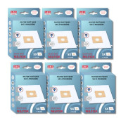 Lot de 6 boîtes de 5 sacs avec 1 pre filtre COUPE/COMPACT/GO/FORCE Lot de 6 boîtes de 5 sacs avec 1 pre filtre COUPE/COMPACT/GO/FORCE