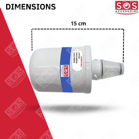 LOT DE 7 FILTRES À EAU AQUAPURE / APP100 FRIGO, RÉFRIGÉRATEUR, CONGÉLATEUR - 484000000513, DA29-00003G