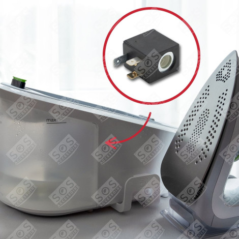 BOBINE ÉLECTROVANNE  41X30 MM CENTRALE VAPEUR, FER À REPASSER - CS-00094113, CS-00135126