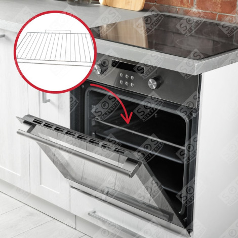 GRILLE  478.5 X 365 MM FOUR, CUISINIÈRE - 481010828296, C00526696