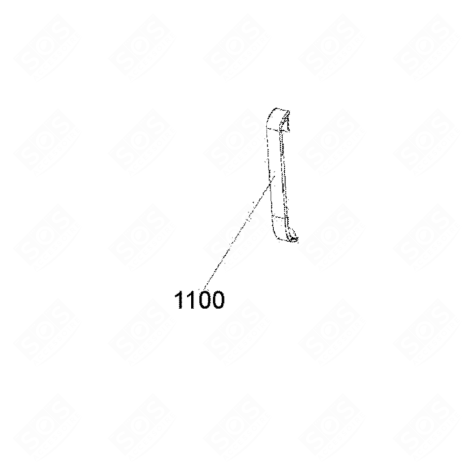 POIGNEE ASSY WH FOUR MICRO-ONDES - 482000007843