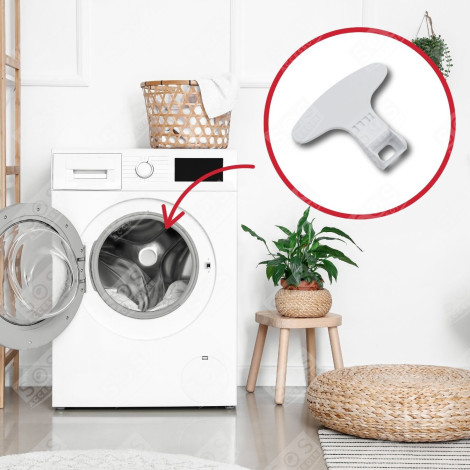 POIGNÉE DE HUBLOT MACHINE À LAVER, LAVE-LINGE - 2821580100