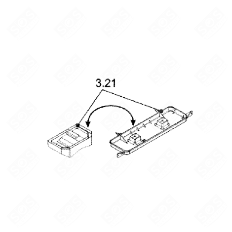 BAC DU COMPRESSEUR FRIGO, RÉFRIGÉRATEUR, CONGÉLATEUR - 482000097997