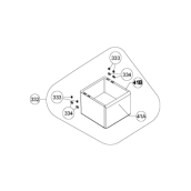 Bac a légumes (repère 332)