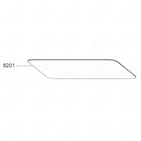 PANNEAU AVANT HOTTE - 482000092091