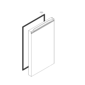 Joint de porte réfrigérateur (repère 233A)