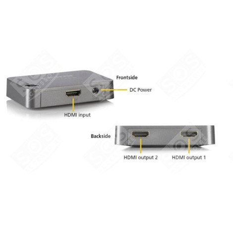 SPLIT 312 UHD - 1 INPUT / 2 OUTPUT, ULTRA HD (4K) D'ORIGINE TÉLÉVISION - 8255