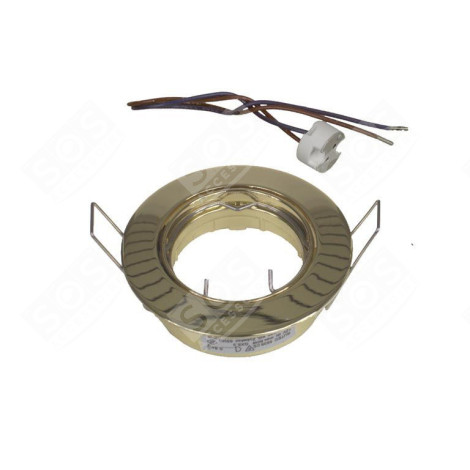 SPOT INCASTRABLE DIRIGABLE PRESSÉ DORE MR16 51MM LUMINAIRE - 465783