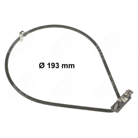 RESISTANCE DE FOUR D 193 1200W OVALE FOUR, CUISINIÈRE - 10036042