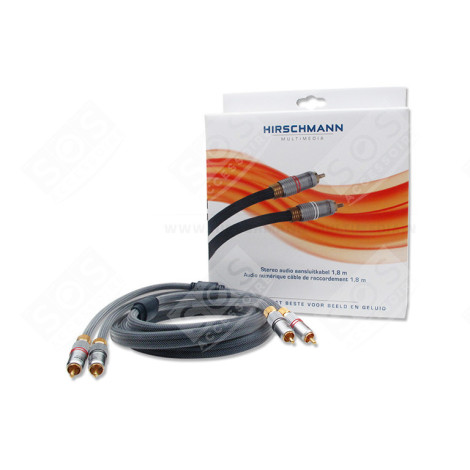 CABLE STEREO AUDIO 1.8M EMBALLAGE SHOP TÉLÉVISION - 695002944