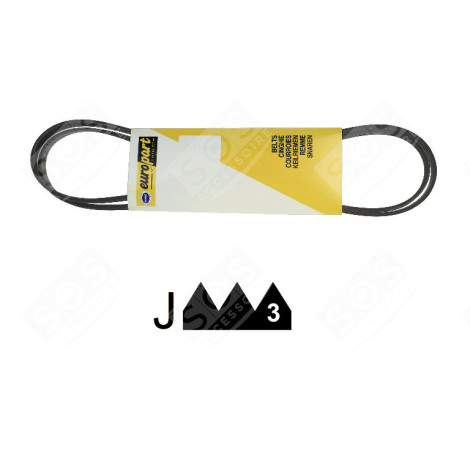 COURROIE POLY-V 1397 J3 MACHINE À LAVER, LAVE-LINGE - 50053197017936