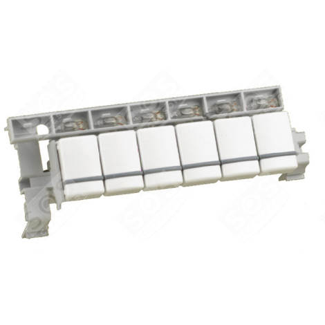 CLAVIER 6 TOUCHES D'ORIGINE MACHINE À LAVER, LAVE-LINGE - 481227668003