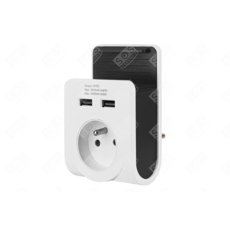CHARGEUR 2XUSB 2.4A INFORMATIQUE - 200840006