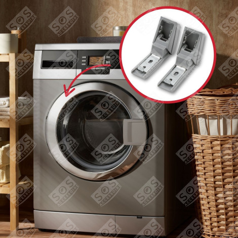 KIT DE REPARATION FIXATION POIGNÉE INOX 9590180 FRIGO, RÉFRIGÉRATEUR, CONGÉLATEUR - 9590180