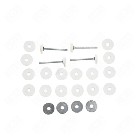 PIED REGLABLE SERVICE KIT 82MM MACHINE À LAVER, LAVE-LINGE - 481010769283