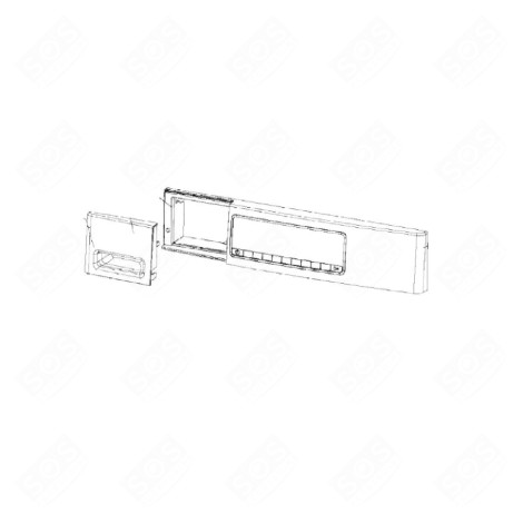 BANDEAU DE COMMANDE + POIGNEE TIROIR SÈCHE-LINGE - 481010795870