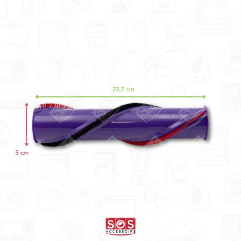 ROULEAU DE BROSSE, EMBOUT D'ORIGINE 237 X 50 MM ASPIRATEUR - 969569-01