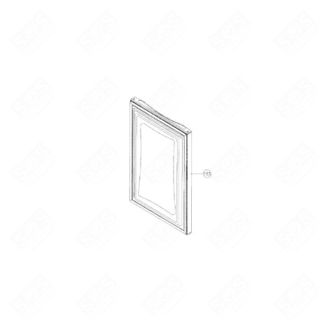 PORTE (PARTIE CONGÉLATEUR)  D'ORIGINE FRIGO, RÉFRIGÉRATEUR, CONGÉLATEUR - 20673951
