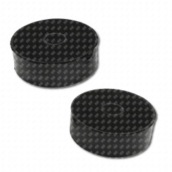 Lot de 2 filtres à charbon  127x42 mm