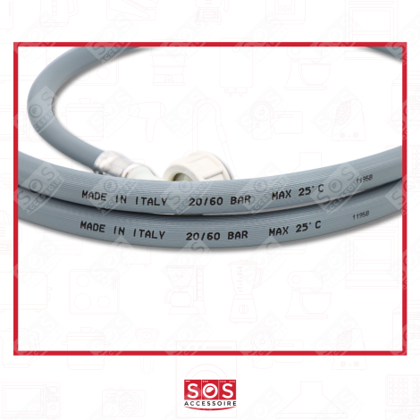 TUYAU D'ARRIVÉE D'EAU 2M MACHINE À LAVER, LAVE-LINGE - TAF201, 481281728826