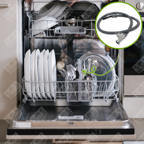 TUYAU AQUASTOP 1800MM LAVE-VAISSELLE - 1115765024, 1115765008