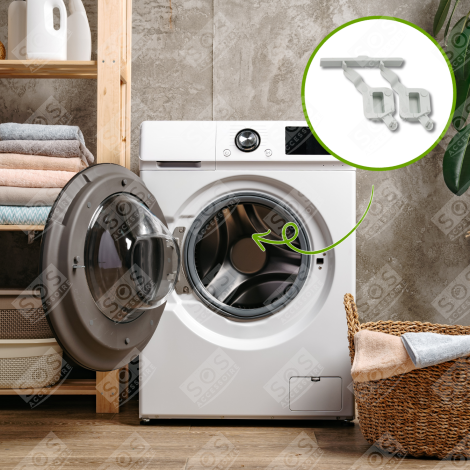 BOUTON POUSSOIR MACHINE À LAVER, LAVE-LINGE - 481071425531, C00343986