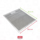 FILTRE ANTIGRAISSE MÉTAL 352X284 MM HOTTE - 49016227