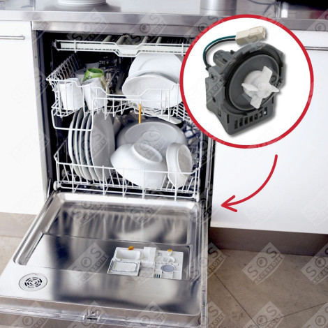 POMPE DE VIDANGE LAVE-VAISSELLE - 34420608