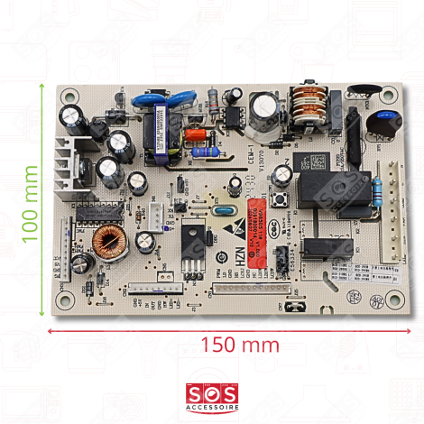 MODULE ÉLECTRONIQUE  D'ORIGINE FRIGO, RÉFRIGÉRATEUR, CONGÉLATEUR - 0061800014