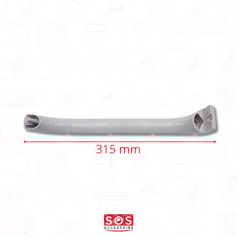 LOT DE 2 POIGNÉES DE PORTE FRIGO, RÉFRIGÉRATEUR, CONGÉLATEUR - 00369542