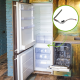 RESISTANCE DE DÉGIVRAGE FRIGO, RÉFRIGÉRATEUR, CONGÉLATEUR - DA47-00247C