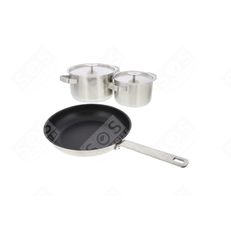 SET DE 3 CASSEROLES D'ORIGINE USTENSILE DE CUISINE - 9029798205
